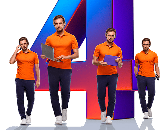 Великолепная четверка Ростелеком в посёлок городского типа Решетниково (Московская область)